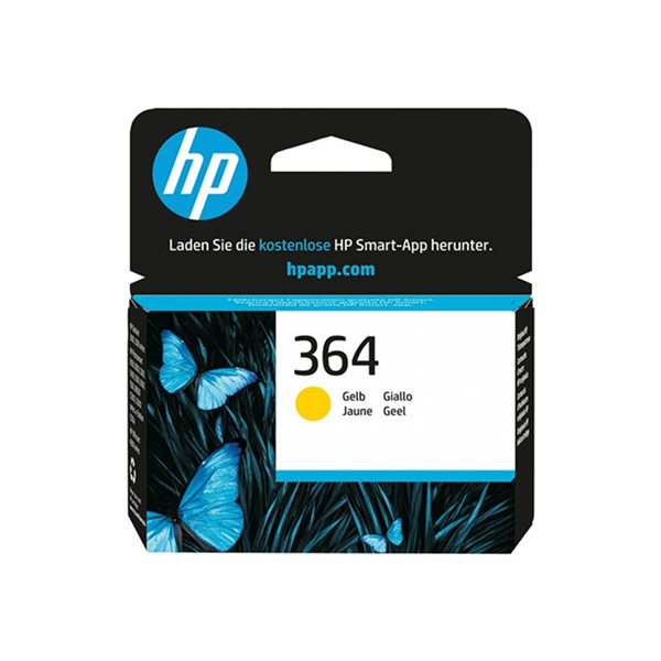 HP 364 YELLOW ORIGINAL INK EN/PL/HU/CZ/S