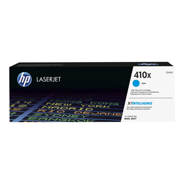 HP 411X Original Toner Cartridge cyaan HY