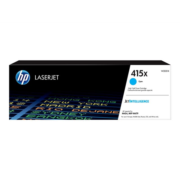HP 415X Cyan LaserJet Toner Cartridge