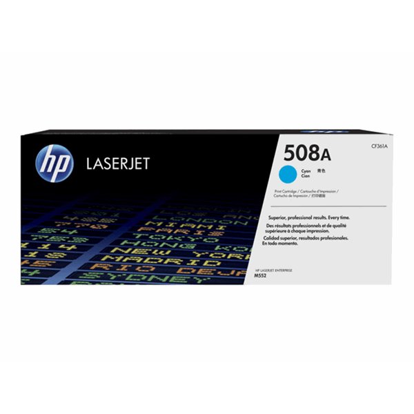 HP 508A Toner cartridge cyaan 5.000 paginas standaard capaciteit