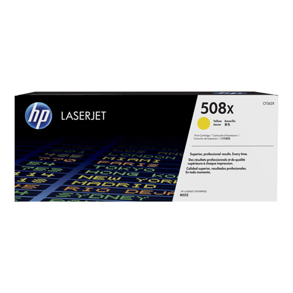 HP 508X Toner cartridge geel 9.500 paginas hoge capaciteit