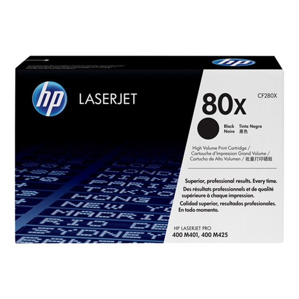 HP 80X tonercartridge zwart high capacity