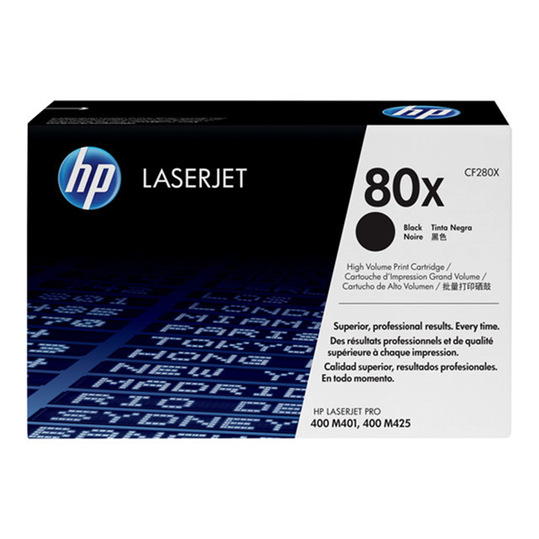 HP 80X tonercartridge zwart high capacity