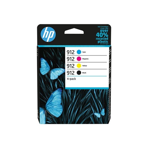 HP 912 CMYK Cartridge 4-Pack