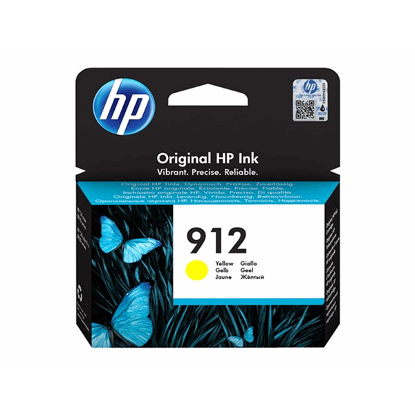 HP 912 Yellow Original Ink Cr