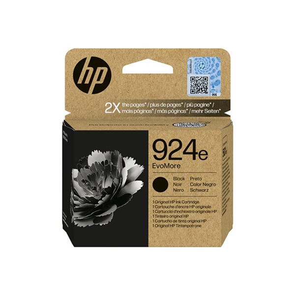 HP 924e EvoMore Black EN/DE/PL/CZ Ink HP 924e EvoMore Black EN/DE/PL/CZ Ink
