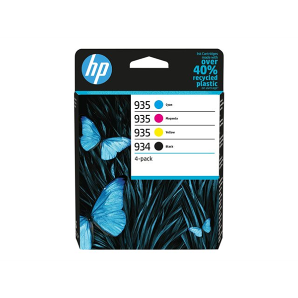 HP 934 Black/935 CMY Ink Cartridge 4-P