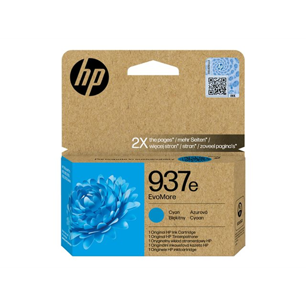 HP 937e EvoMore Cyan EN/DE/PL/CZ Ink HP 937e EvoMore Cyan EN/DE/PL/CZ Ink