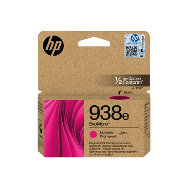 HP 938e EvoMore Magenta Original Ink HP 938e EvoMore Magenta Original Ink