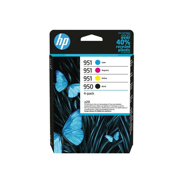 HP 950 Black/951 CMY Cartridge 4-Pack