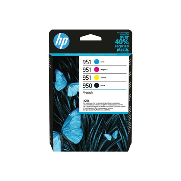 HP 950 Black/951 CMY Cartridge 4-Pack