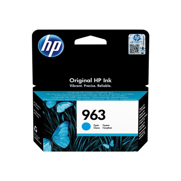 HP 963 Cyan Original Ink Cartridge