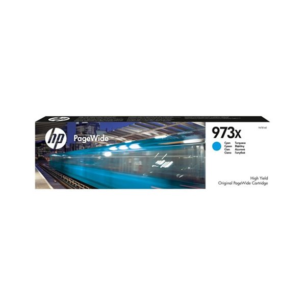HP 973X Ink Cart HY PageWide Cyan