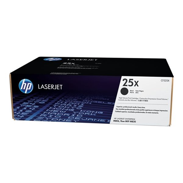 HP ink 25X toner black standard capacity 1-pack