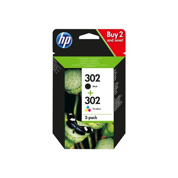 HP Ink/302 Cart Combo 2-Pack