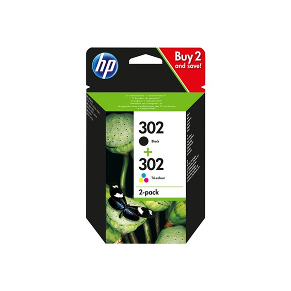 HP Ink/302 Cart Combo 2-Pack