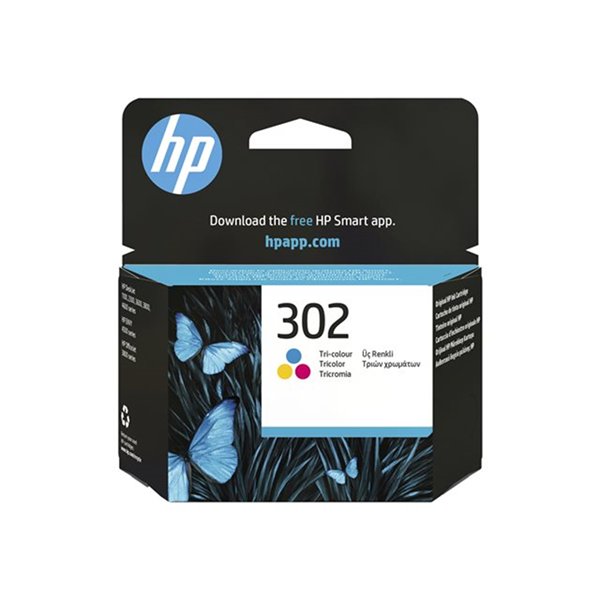 HP Ink/302 Tri-Colour Cart