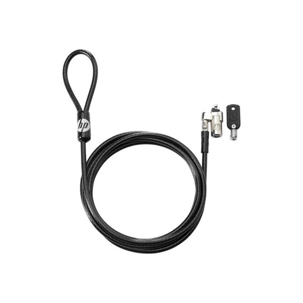 HP Keyed Cable Lock 10mm - Voorwaarden:minimum van 25 stuks 8 weken leadtime en eindgebruiker moet bekend zijn