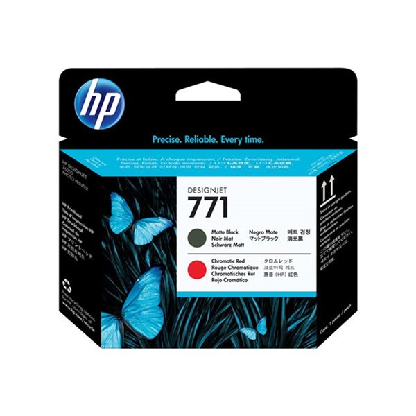 HP No 771 Matte Black/Chr Red Print Head