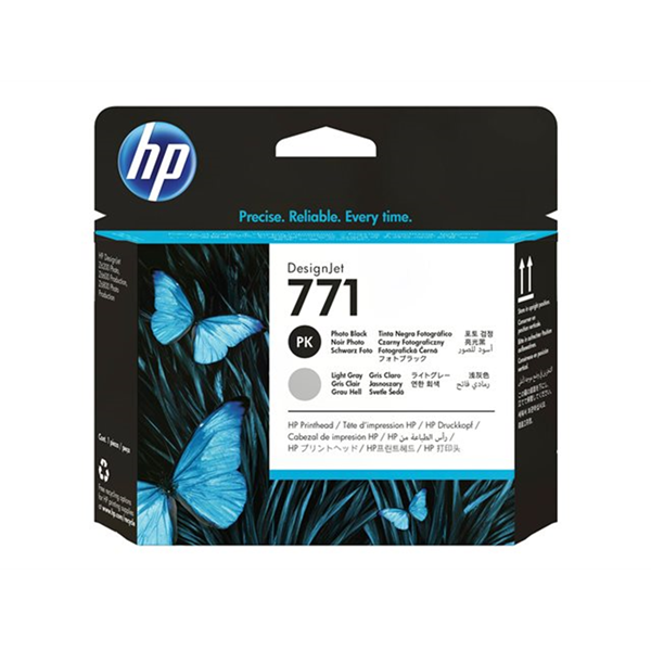 HP No 771 Photo Black/L Grey Print Head
