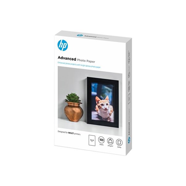 HP Paper Photo/Adv Glossy 10x15 bdl 100s