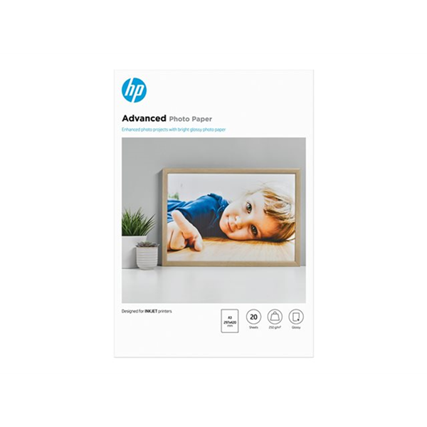 HP Paper Photo/Adv Glossy A3 20sh