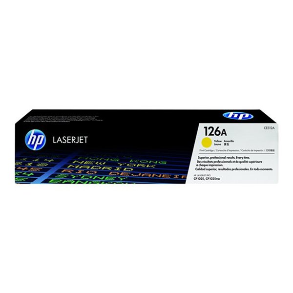 HP Toner/126A Yellow LaserJet Print Cart