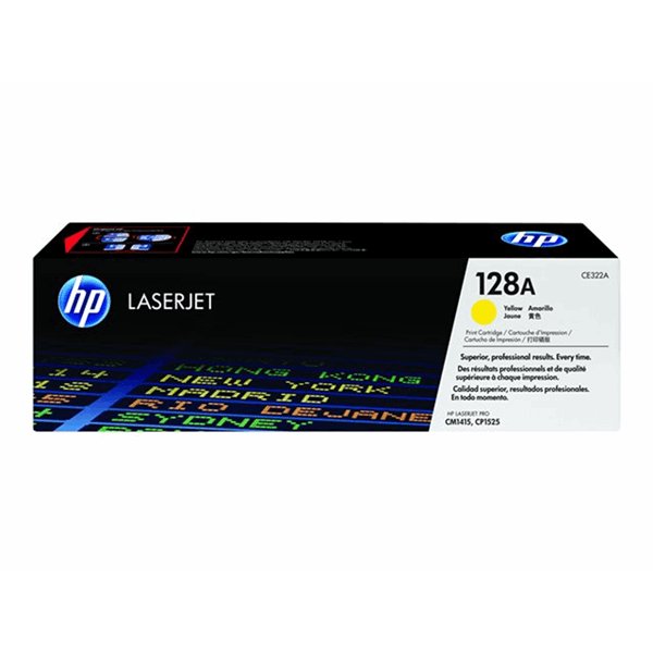 HP Toner/128A Yellow LaserJet Print Cart