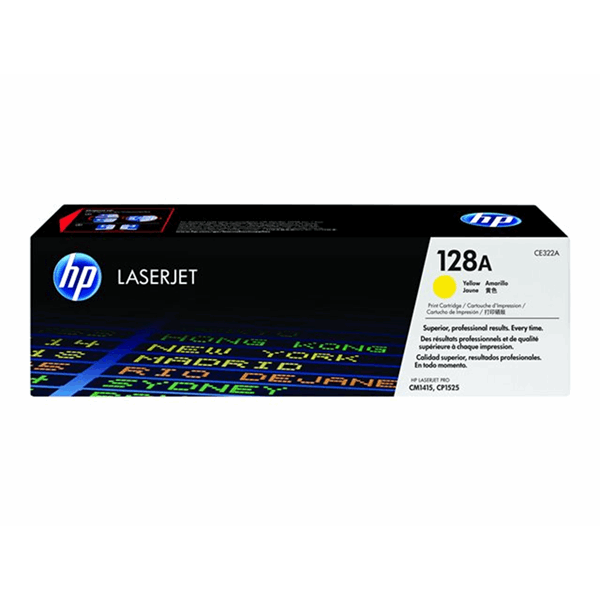 HP Toner/128A Yellow LaserJet Print Cart