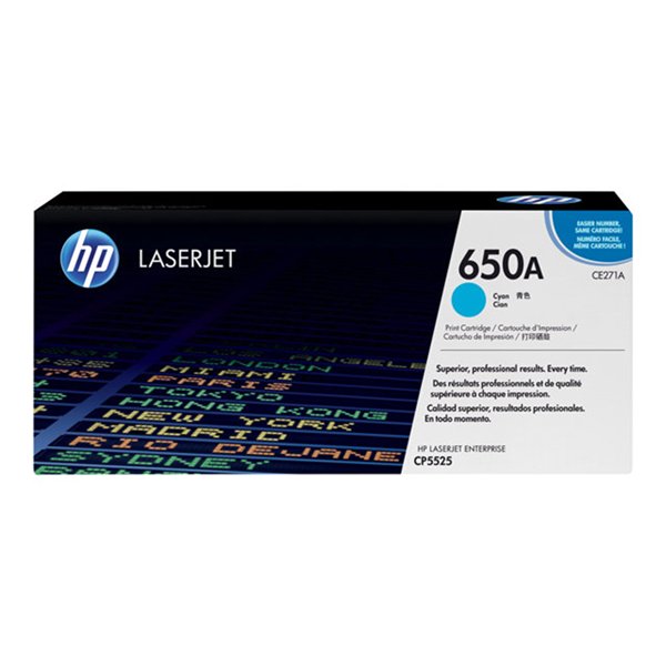 HP Toner/CE271A Cyan Print Cart