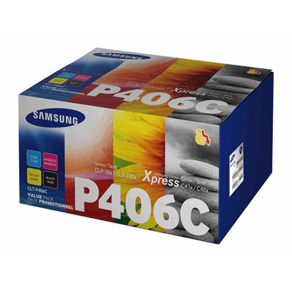 HP Toner/CLT-P406C 4pk CMYK