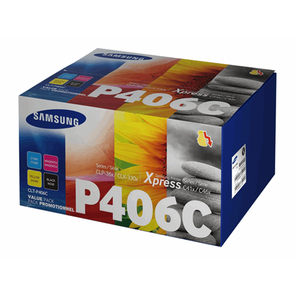 HP Toner/CLT-P406C 4pk CMYK