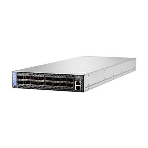 HPE 100GbE 16QSFP28 Power to Connector Airflow Half Width Switch SN2100M with NVIDIA Cumulus