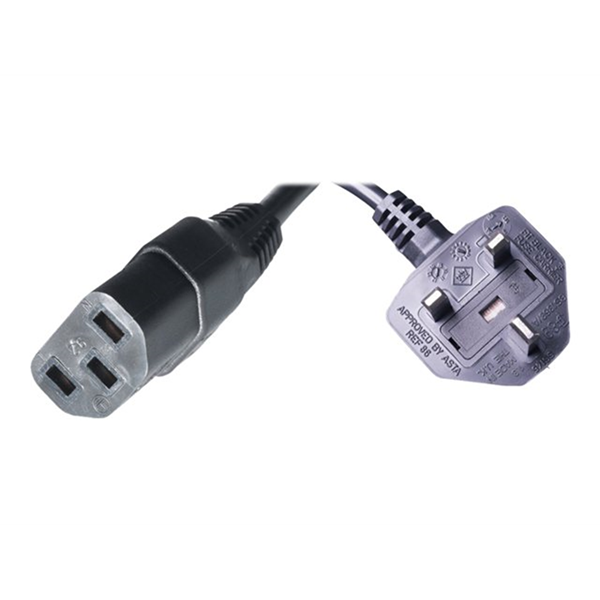 HPE 1.9M C13 to BS 1363/A Pwr Cord HPE 1.9M C13 to BS 1363/A Pwr Cord
