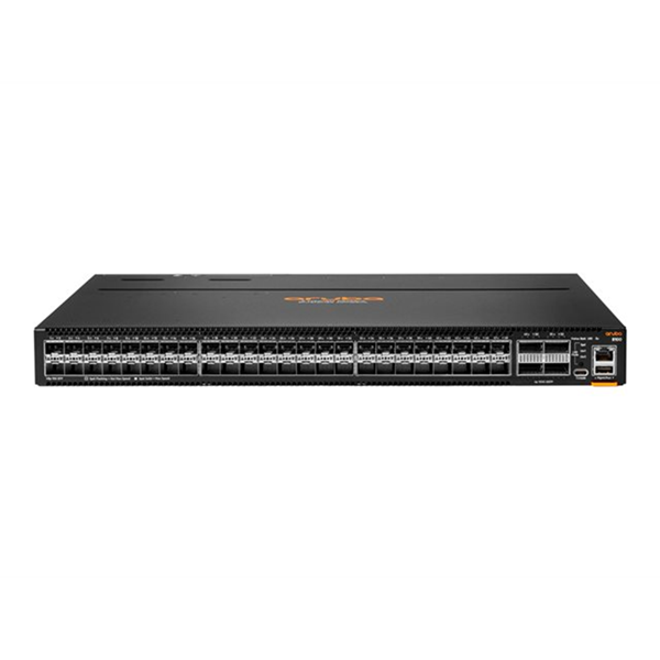 HPE Aruba Networking CX8100 48x10G SFP+4x40/100G QSFP28 FB 3Fan 2AC PSU SW Bundle EU en