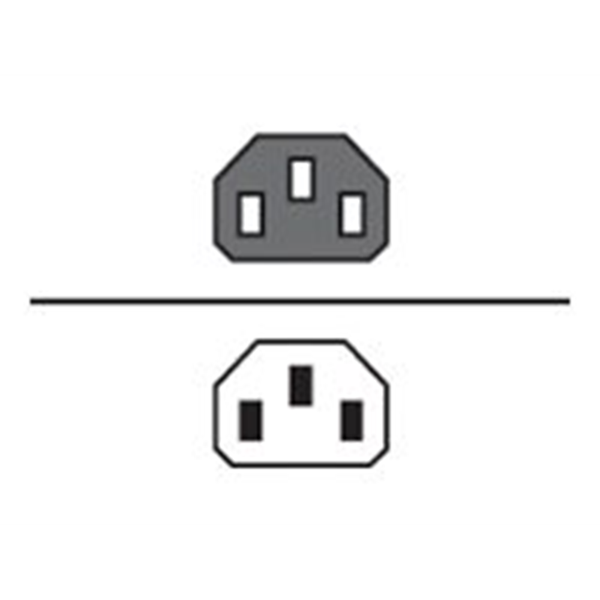 HPE C13/C14 WW 10A 2m Blk Lckng PC HPE C13/C14 WW 10A 2m Blk Lckng PC