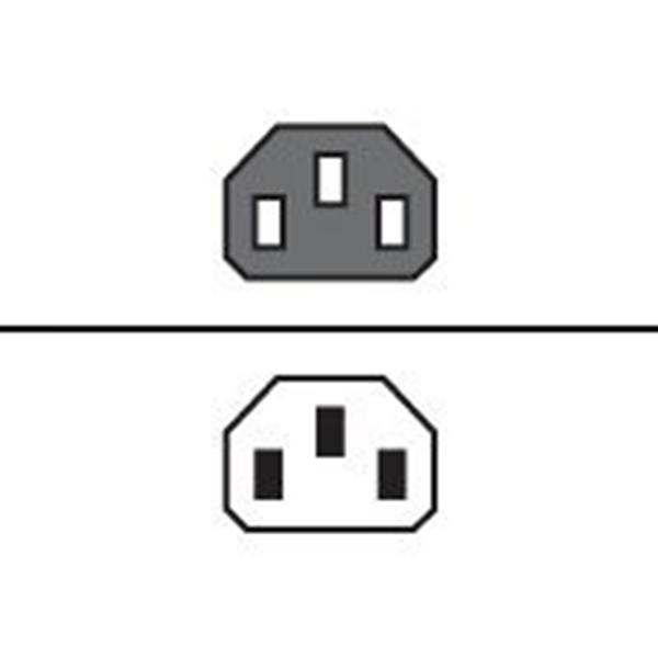HPE Cable/power IEC>IEC 3m