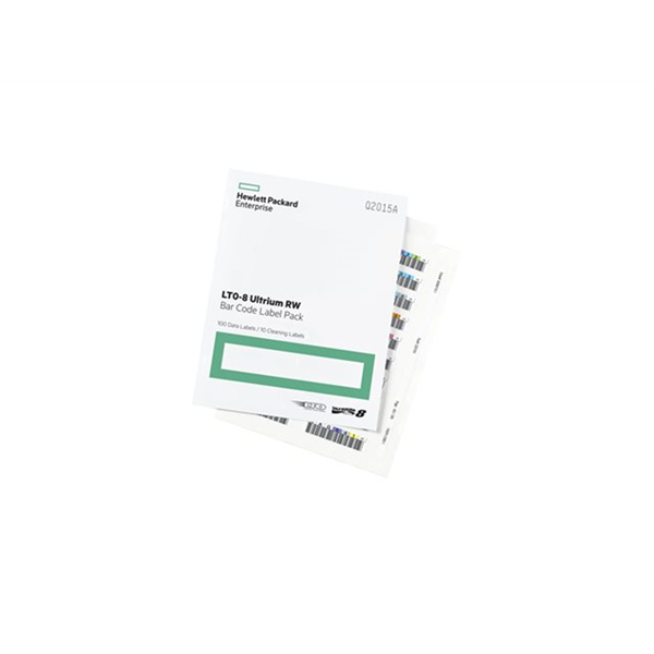 HPE LTO-8 Bar Code Label Pack