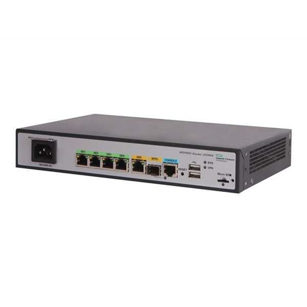 HPE MSR954 1GbE SFP Router HPE MSR954 1GbE SFP Router