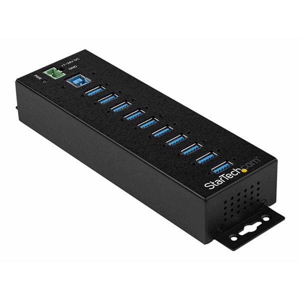 Hub USB 3.0 a 10 porte industriali USB