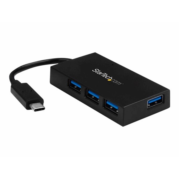 Hub USB C 4 Port - C to A - Power Adapt