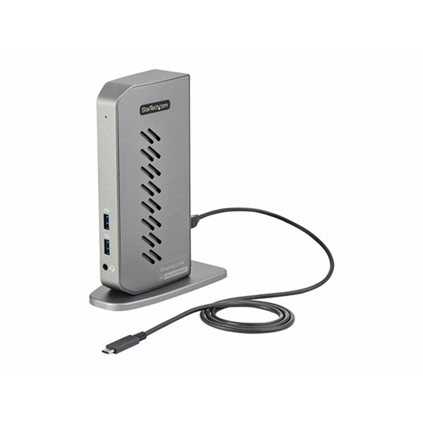 Hybrid USB-C USB-A Dock - Dual HDMI/DP