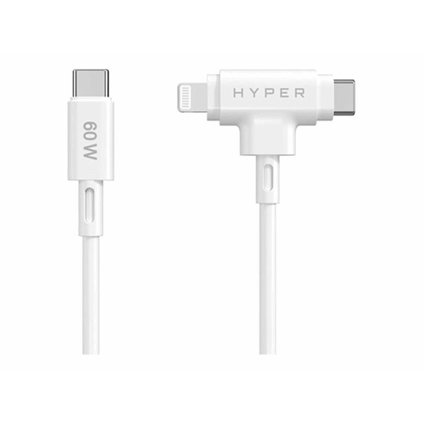 HyperJuice Silicone USB-C to USB-C Cable