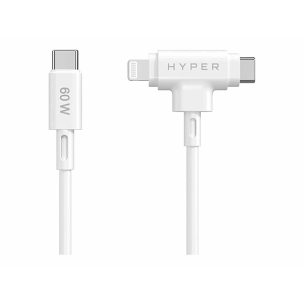 HyperJuice Silicone USB-C to USB-C Cable