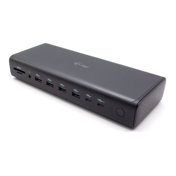 i-Tec - dockingstation - USB-C / USB4 / Thunderbolt 3 / Thunderbolt 4 - 2 x HDMI, 2 x DP, 2 x USB-C - 1GbE, 2.5GbE