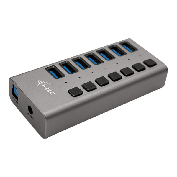 i-tec USB 3.0 HUB 7 Port 36 W