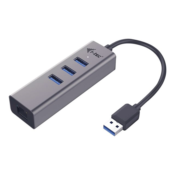 i-tec USB 3.0 Metal HUB + GLAN