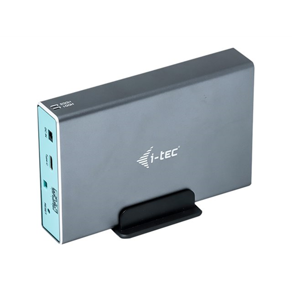 i-tec USB-A/C 2x 2.5in HDD ext.