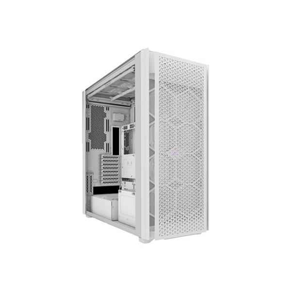 iCUE LINK 9000D AIRFLOW Tempered Glass Super-Tower White