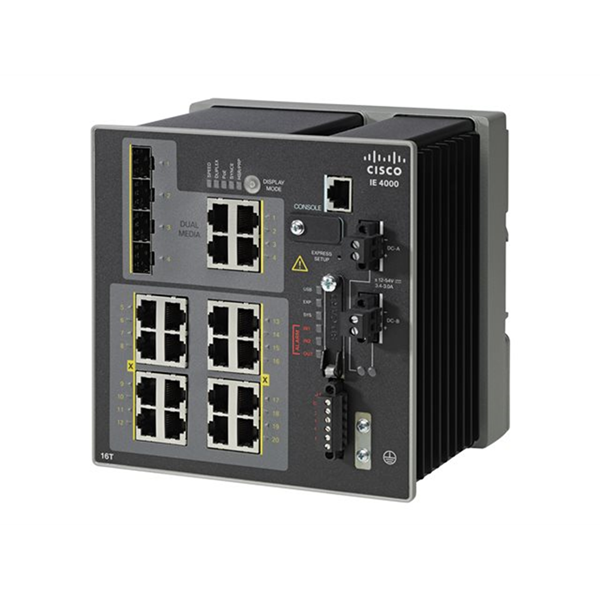 IE 4000 16 x RJ45 10/100M 4x1G Combo LAN